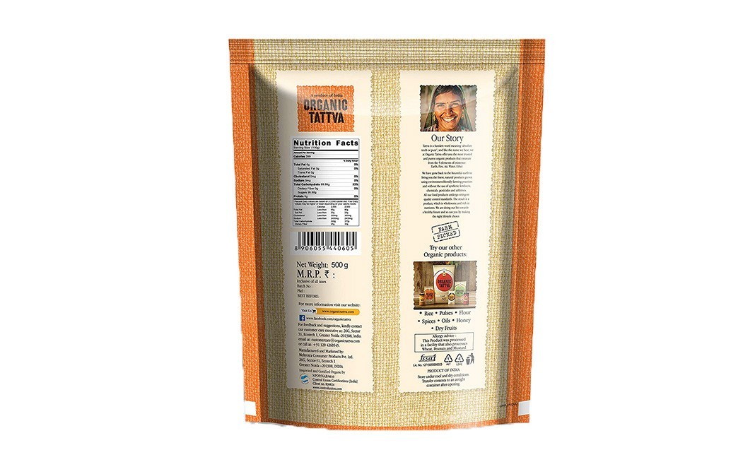 Organic Tattva Sugar    Pack  500 grams